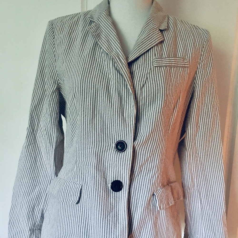 Seersucker Jacket